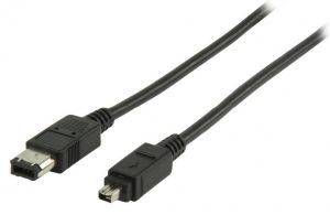 VALUELINE VLCP62100B2.00 DATA CABLE FIREWIRE 6-PIN MALE - FIREWIRE 4-PIN MALE 2M VALUELINE VLCP62100B2.00 DATA CABLE FIREWIRE 6-PIN MALE - FIREWIRE 4-PIN MALE 2M