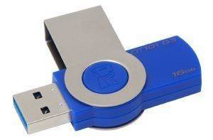 KINGSTON DT101G3/16GB DATATRAVELER 101 GEN 3 16GB USB3.0 BLUE