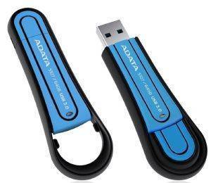 ADATA SUPERIOR S107 64GB USB3.0 FLASH DRIVE BLUE