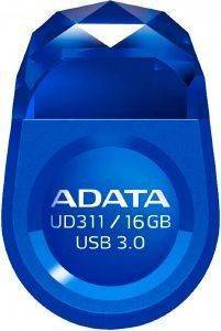 ADATA DASHDRIVE DURABLE UD311 16GB USB3.0 FLASH DRIVE BLUE