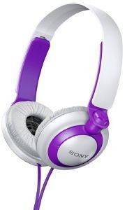 SONY MDR-XB200V EXTRA BASS HEADPHONES VIOLET