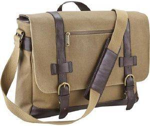 PLATINUM PT-MBC01 LAPTOP MESSENGER BAG BROWN