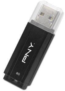 PNY CLASSIC ATTACHE\' 8GB USB FLASH DRIVE BLACK