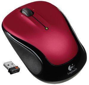 LOGITECH M325 WIRELESS MOUSE RED