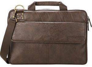 EDDIE BAUER EBLTHSLIM16-BRN 16\'\' LAPTOP BRIEFCASE SOFT BROWN