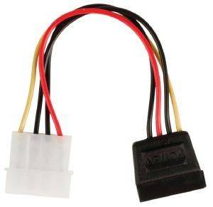 VALUELINE VLCP73500V015 POWER ADAPTER CABLE SATA 15 PIN FEMALE MOLEX MALE 015M PHOTO