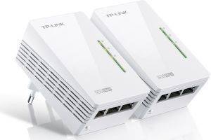 TP-LINK TL-PA6030KIT AV600 3-PORT GIGABIT POWERLINE ADAPTER STARTER KIT