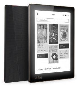 KOBO AURA 6\'\' PEARL E INK CLARITY SCREEN EREADER BLACK