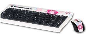 G-CUBE A4-GRKSA-670D ALOHA ALOHA DAY 2.4 GHZ MINI WIRELESS MULTIMEDIA KEYBOARD SET US LAYOUT