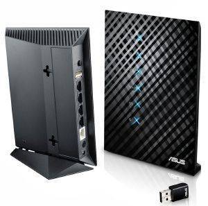 ASUS RT-AC52U COMBO PACK DUAL-BAND WIRELESS AC750 ROUTER WITH 802.11AC USB ADAPTER