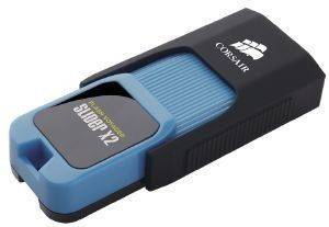 CORSAIR CMFSL3X2-256GB FLASH VOYAGER SLIDER X2 256GB USB3.0 FLASH DRIVE BLUE HOUSING