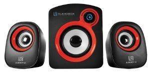 AUDIOBOX A300-U DOUBLE BASS 2.1 SPEAKER SYSTEM RED