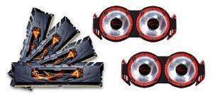 RAM G.SKILL F4-3200C16Q-16GRKD 16GB (4X4GB) DDR4 3200MHZ RIPJAWS 4 BLACK QUAD CHANNEL KIT RAM G.SKILL F4-3200C16Q-16GRKD 16GB (4X4GB) DDR4 3200MHZ RIPJAWS 4 BLACK QUAD CHANNEL KIT