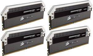 RAM CORSAIR CMD16GX4M4B3200C15 DOMINATOR PLATINUM 16GB (4X4GB) DDR4 3200MHZ QUAD CHANNEL KIT