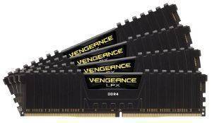 RAM CORSAIR CMK16GX4M4B3300C16 VENGEANCE LPX BLACK 16GB (4X4GB) DDR4 3300MHZ QUAD CHANNEL KIT