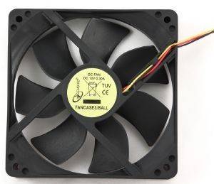 GEMBIRD FANCASE3/BALL FAN FOR PC CASE BALL BEARING 120MM