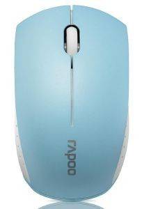 RAPOO 3360 WIRELESS OPTICAL MINI MOUSE BLUE
