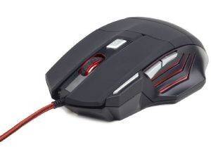 GEMBIRD MUSG-02 PROGRAMMABLE GAMING MOUSE BLACK GEMBIRD MUSG-02 PROGRAMMABLE GAMING MOUSE BLACK