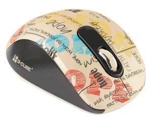 G-CUBE A4-G7H-60H SO HAPPY TOGETHER-HOPE 2.4GHZ ULTRA FAR WIRELESS OPTICAL MOUSE