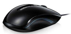 RAPOO N3600 WIRED OPTICAL MOUSE BLACK