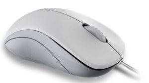 RAPOO N1130 WIRED OPTICAL MOUSE WHITE