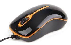 GEMBIRD MUS-U-004-O OPTICAL MOUSE USB BLACK/ORANGE