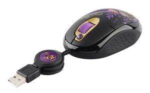 G-CUBE A4-GLR-20RG THE ROYAL CLUB ROYAL GLAM RETRACTABLE LASER MOUSE