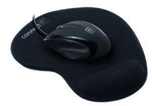 CONNECT IT CI-77 MOUSE WITH MOUSE PAD BLACK