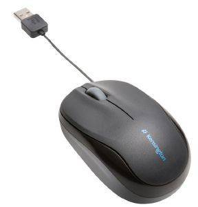 KENSINGTON K72339EU PRO FIT RETRACTABLE MOBILE MOUSE BLACK