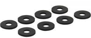 INLINE RUBBER WASHERS FOR HDD DECOUPLING 8 PCS INLINE RUBBER WASHERS FOR HDD DECOUPLING 8 PCS