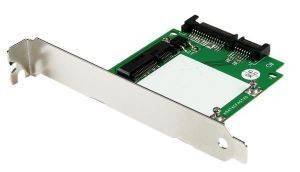 STARTECH SATA TO MSATA SSD ADAPTER W/ FULL AND LOW PROFILE BRACKETS STARTECH SATA TO MSATA SSD ADAPTER W/ FULL AND LOW PROFILE BRACKETS
