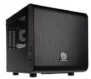 CASE THERMALTAKE CORE V1 MINI-ITX BLACK WINDOW CASE THERMALTAKE CORE V1 MINI-ITX BLACK WINDOW