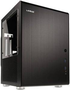 CASE LIAN LI PC-Q33WB MINI-ITX CUBE BLACK WINDOW CASE LIAN LI PC-Q33WB MINI-ITX CUBE BLACK WINDOW