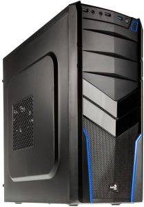 CASE AEROCOOL V2X BLUE EDITION MIDI-TOWER BLACK/BLUE