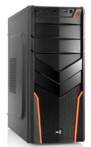 CASE AEROCOOL V2X ORANGE EDITION MIDI-TOWER BLACK/ORANGE