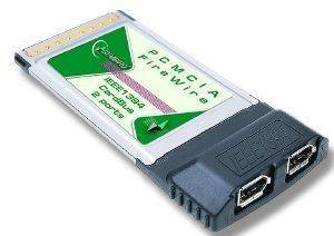 GEMBIRD PCMCIA-FW2 FIREWIRE CARDBUS PCMCIA CARD 2 FIREWIRE PORTS