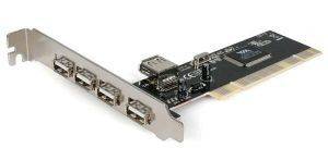 STARTECH 5-PORT PCI HIGH SPEED USB2.0 ADAPTER CARD STARTECH 5-PORT PCI HIGH SPEED USB2.0 ADAPTER CARD