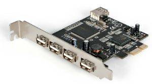 STARTECH 5-PORT PCI EXPRESS USB 2.0 ADAPTER CARD