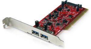STARTECH 2-PORT PCI SUPERSPEED USB3.0 ADAPTER CARD WITH SATA POWER