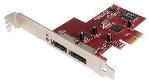 STARTECH 2-PORT PCI EXPRESS ESATA CONTROLLER ADAPTER CARD