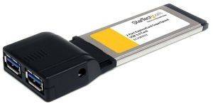 STARTECH 2 PORT EXPRESSCARD SUPERSPEED USB 3.0 CARD ADAPTER STARTECH 2 PORT EXPRESSCARD SUPERSPEED USB 3.0 CARD ADAPTER