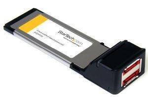 STARTECH 2-PORT SATA 6 GBPS EXPRESSCARD ESATA CONTROLLER CARD