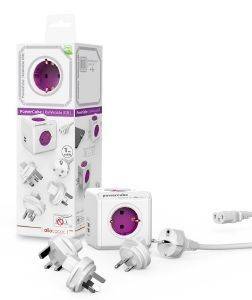 ALLOCACOC REWIRABLE TRAVEL PLUG INCL 1M CABLE