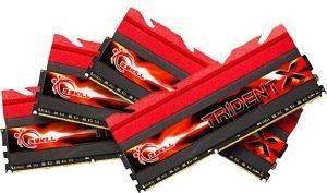 RAM G.SKILL F3-2666C11Q-32GTXD 32GB (4X8GB) DDR3 2666MHZ TRIDENTX QUAD CHANNEL KIT