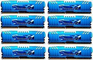 RAM G.SKILL F3-2133C10Q2-64GZM 64GB (8X8GB) DDR3 2133MHZ RIPJAWSZ OCTA CHANNEL KIT