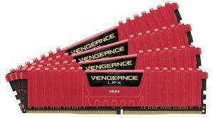 RAM CORSAIR CMK16GX4M4A2133C13R VENGEANCE LPX RED 16GB (4X4GB) DDR4 2133MHZ QUAD CHANNEL KIT RAM CORSAIR CMK16GX4M4A2133C13R VENGEANCE LPX RED 16GB (4X4GB) DDR4 2133MHZ QUAD CHANNEL KIT