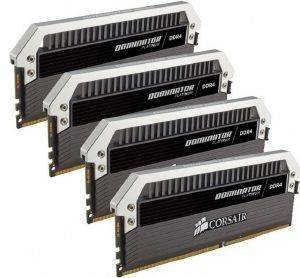 RAM CORSAIR CMD32GX4M4A2400C14 DOMINATOR PLATINUM 32GB (4X8GB) DDR4 2400MHZ QUAD CHANNEL KIT