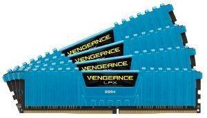 RAM CORSAIR CMK16GX4M4A2666C16B VENGEANCE LPX BLUE 16GB (4X4GB) DDR4 2666MHZ QUAD CHANNEL KIT RAM CORSAIR CMK16GX4M4A2666C16B VENGEANCE LPX BLUE 16GB (4X4GB) DDR4 2666MHZ QUAD CHANNEL KIT