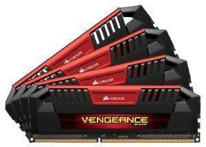 RAM CORSAIR CMY32GX3M4C1600C9R VENGEANCE PRO RED 32GB (4X8GB) DDR3L 1600MHZ QUAD KIT