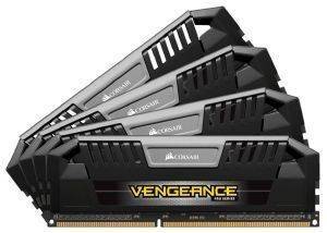 RAM CORSAIR CMY32GX3M4C1866C10 VENGEANCE PRO BLACK 32GB (4X8GB) DDR3L 1866MHZ QUAD CHANNEL KIT